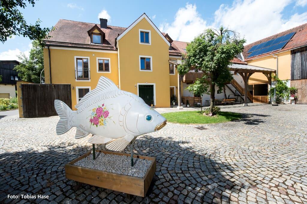Отель Fischhof Beer Mitterteich Экстерьер фото